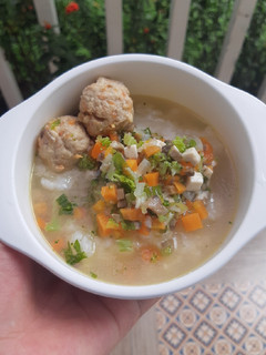 Foto resep Sop Sayur Bakso Ayam+Udang MPASI 8+
