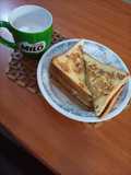 Simple Pan Toast Mayai