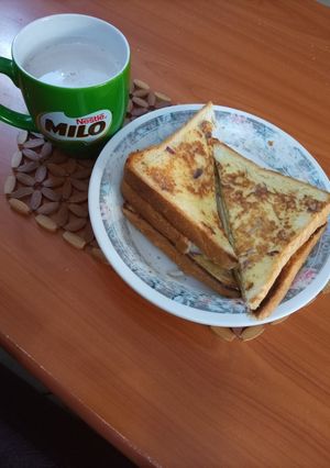 A picture of Simple Pan Toast Mayai.