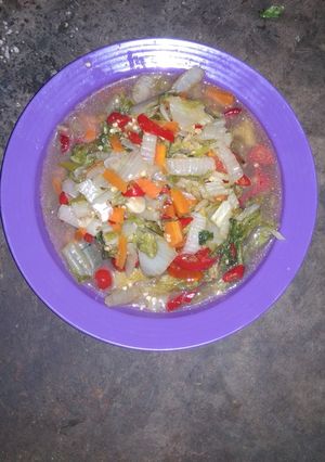 Foto resep Sayur sawi ala ABG mager masak dimagic com 😀