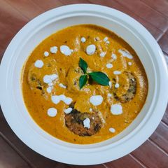 A picture of Creamy and Spicy Egg Malai Kofta.