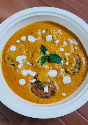 A picture of Creamy and Spicy Egg Malai Kofta.