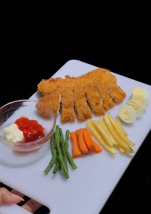 Foto resep Chicken Katsu Vegetarian
