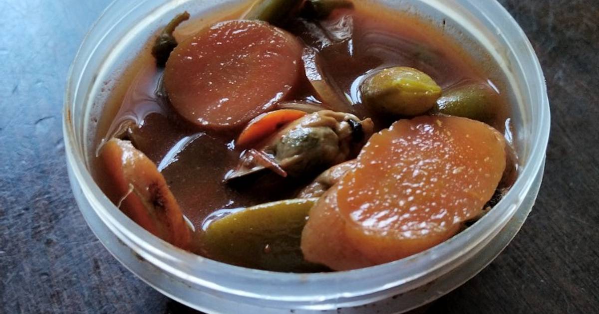 Not jjampong (Korean inspired nonoodles mussel soup) Recipe by K's Cookpad