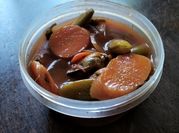 A picture of gochujang soup