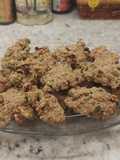 Nubes integrales de avena, nuez y pipas de calabaza
