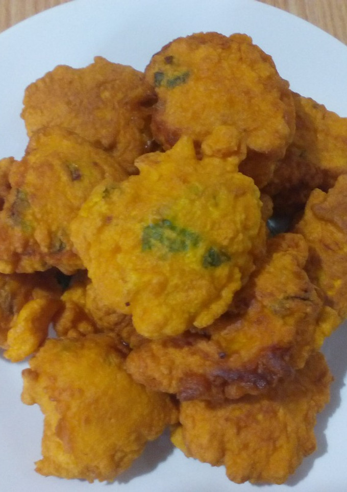 Una foto de Buñuelos de bacalao