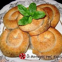 A picture of Traditional bourekia from Samos.