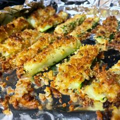 A picture of Zesty Zucchini Oven Fries.