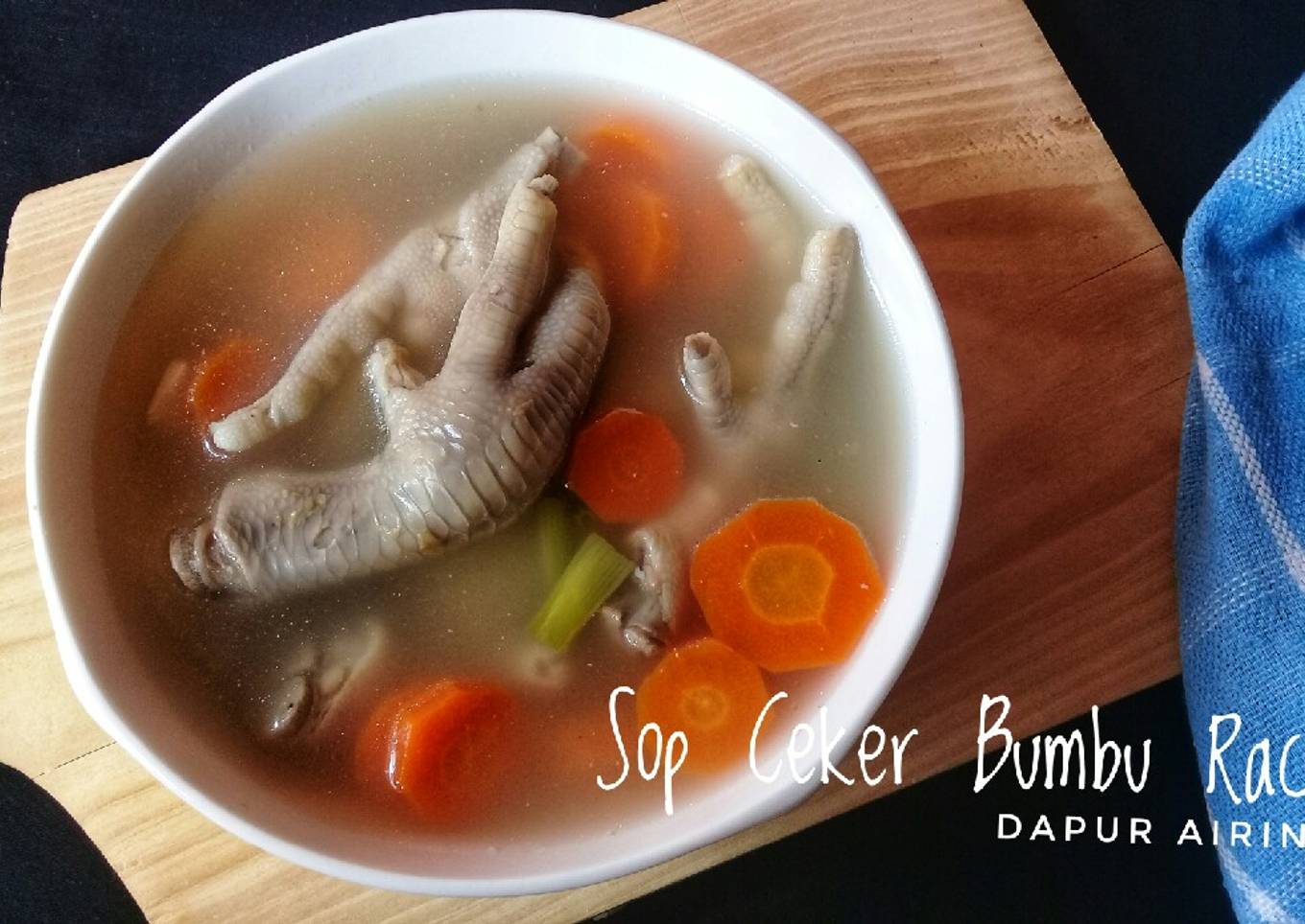 Sop Ceker Bumbu Racik