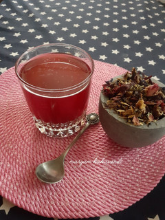 عکسی از دستور دمنوش چای ترش و سماق