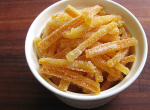 A picture of Candied Orange Peel.