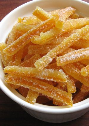 A picture of Candied Orange Peel.