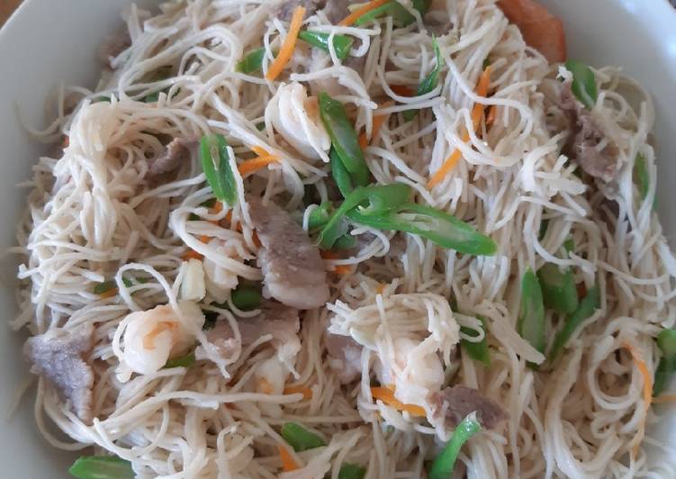 Cara Gampang Menyiapkan Chiang Mie (Misua goreng), Bisa Manjain Lidah