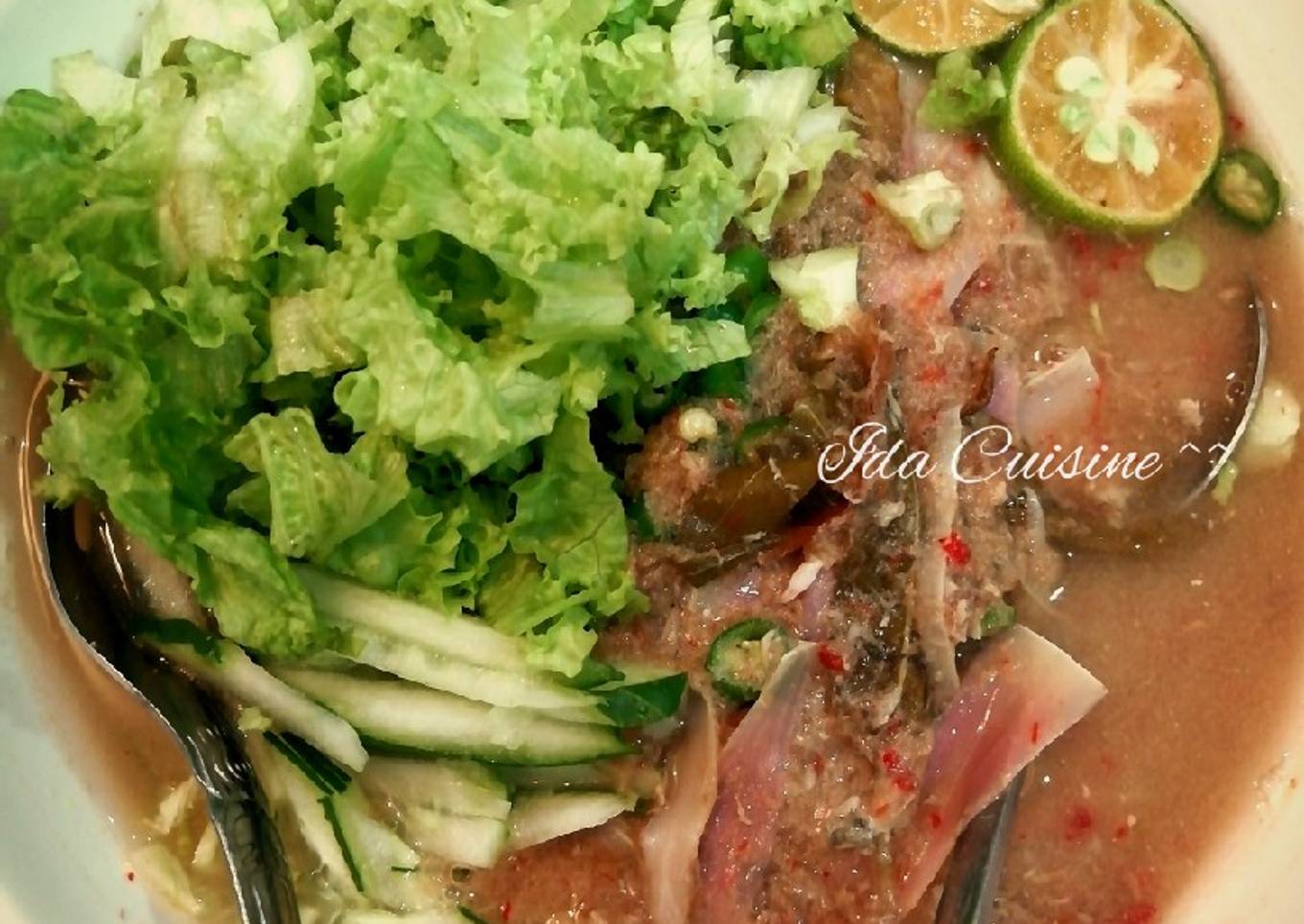 RESEP BERKUA: LAKSA SEDERHANA