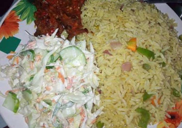 Step-by-Step Guide to Prepare Great Jallop rice with veggies en Stew | This is Recipe So Easy You Must Attempt Now !!