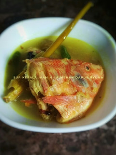 Foto resep Sup Kepala Ikan Nila Merah