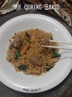 Foto resep Mie Goreng Bakso