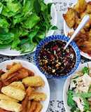 Bún nước tương chay