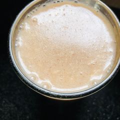 A picture of High protein drink with sprouted Moong dal and groundnuts.
