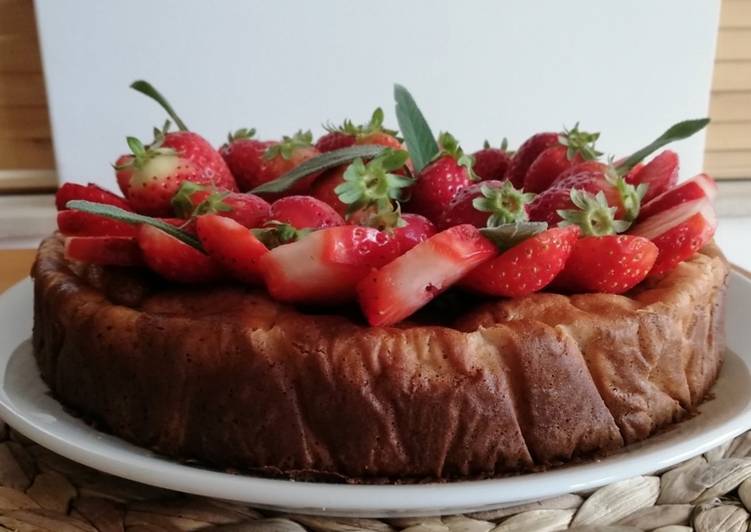 Ciambella super soffice alle fragole 🍓🍓🍓