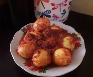 Ini Caranya Rendang telor Praktis Enak Ini Caranya Rendang telor Praktis Enak