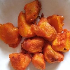 A picture of Viazi karai 😋.