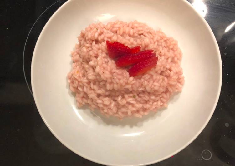 Risotto alle fragole