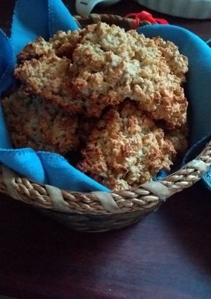 Una foto de Galletas de avena y banana crocantes 🤤
