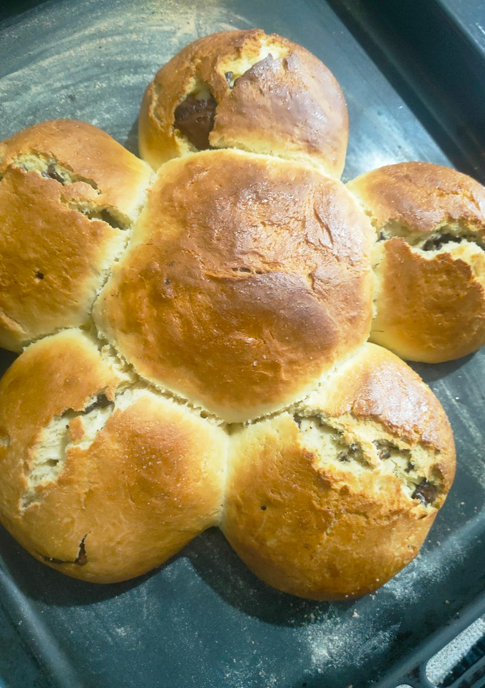 Una foto de Pan dulce "portugués"