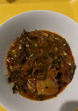 A picture of Okra/soup superB.