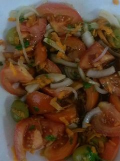 Una foto de Ensalada de tomate