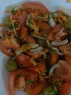 Una foto de Ensalada de tomate