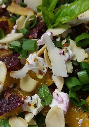 A picture of Roasted Butternut Salad.