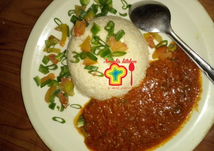 Recipe of Award-winning Couscous and stew