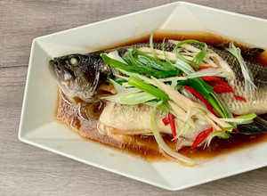 清蒸鱸魚-家的日常 的食譜成品照片