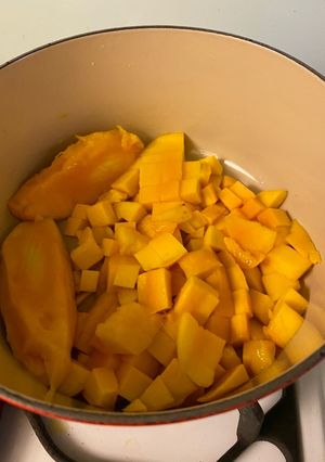 芒果醬＋芒果冰 的食譜成品照片