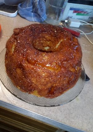 Una foto de Torta de manzana 🍎