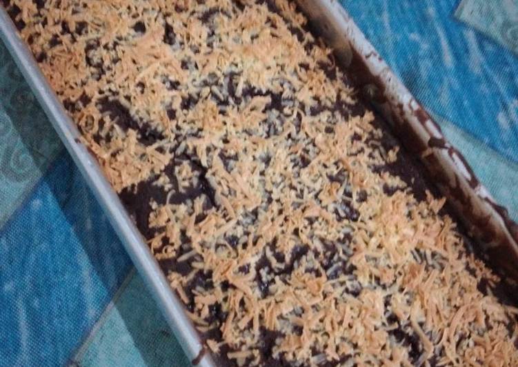 10. Brownies panggang tanpa mixer