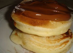 Una foto de Panqueques americanos o Hot Cakes