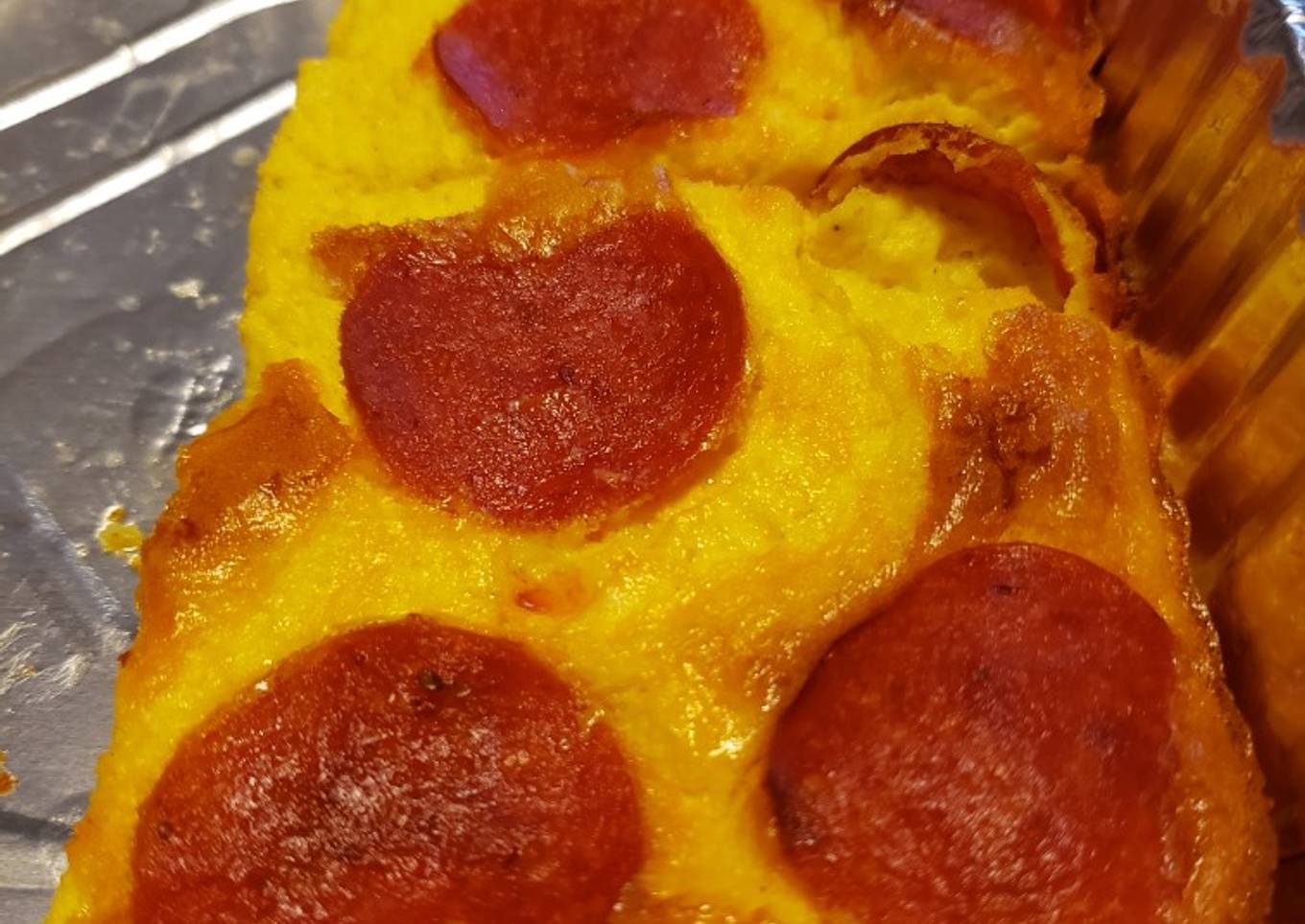 Pizza Telur Panggang #ketopad