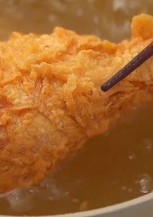 A picture of Fried KFC at Home.
