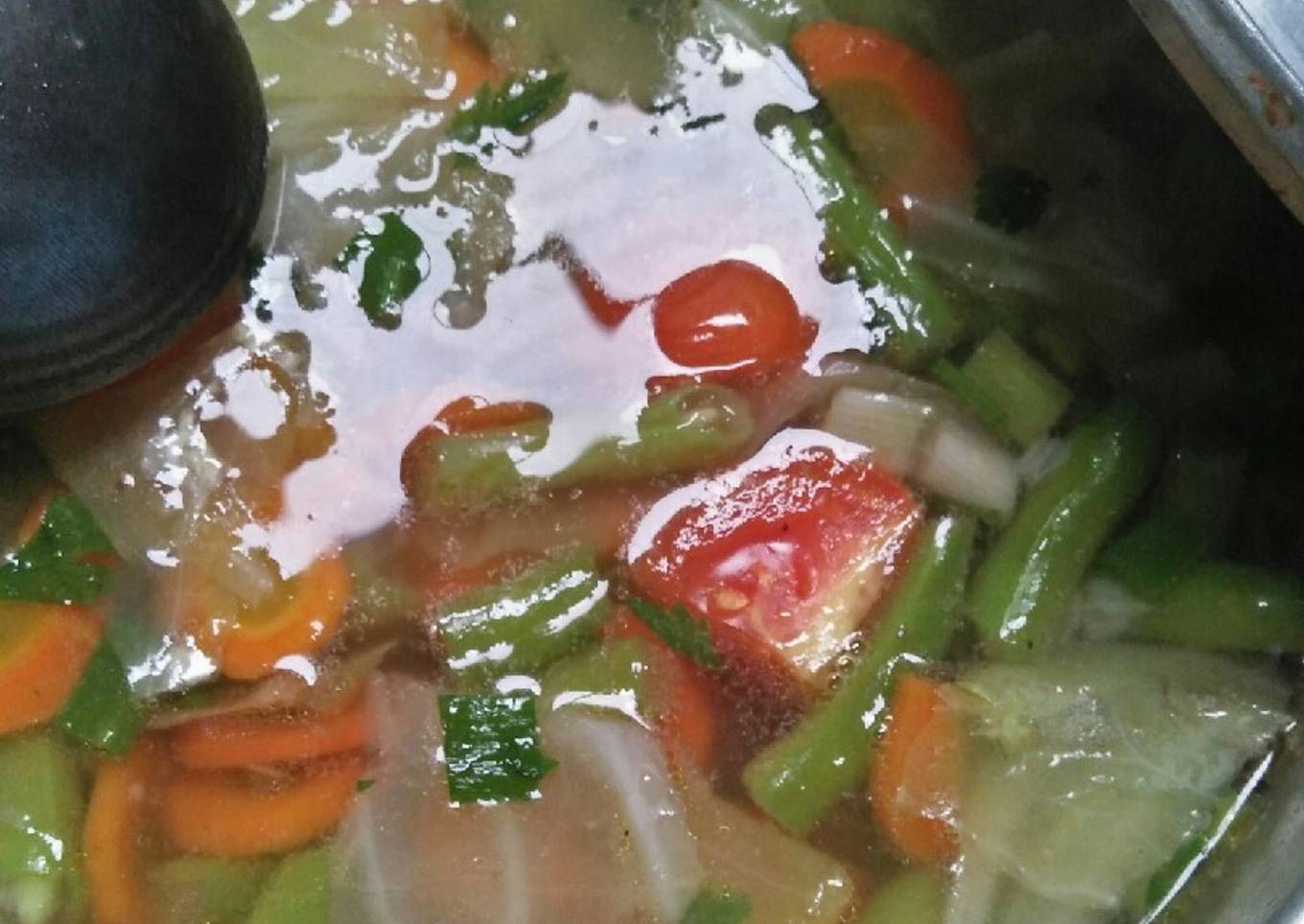 Sup sayur sederhana