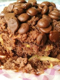 Paleo cukkinis csokis muffin recept fotója