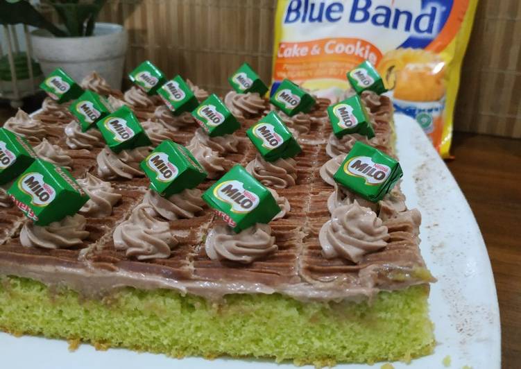 Milo ice cake