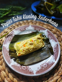 Foto resep Pepes Tahu Kuning Sederhana