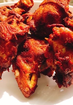 A picture of Fried chicken.