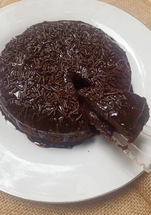 Foto resep Brownies moist kukus chocolatos (tanpa mixer)