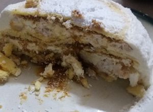 Una foto de Postre helado tipo balcarce