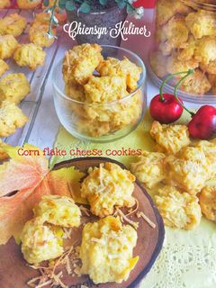 Foto resep Corn flake cheese cookies